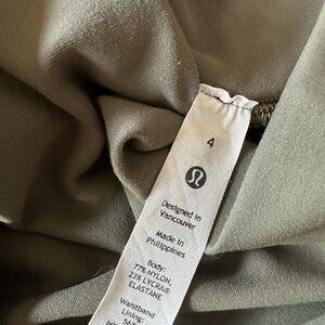 Lululemon Athletica Khaki Apparel